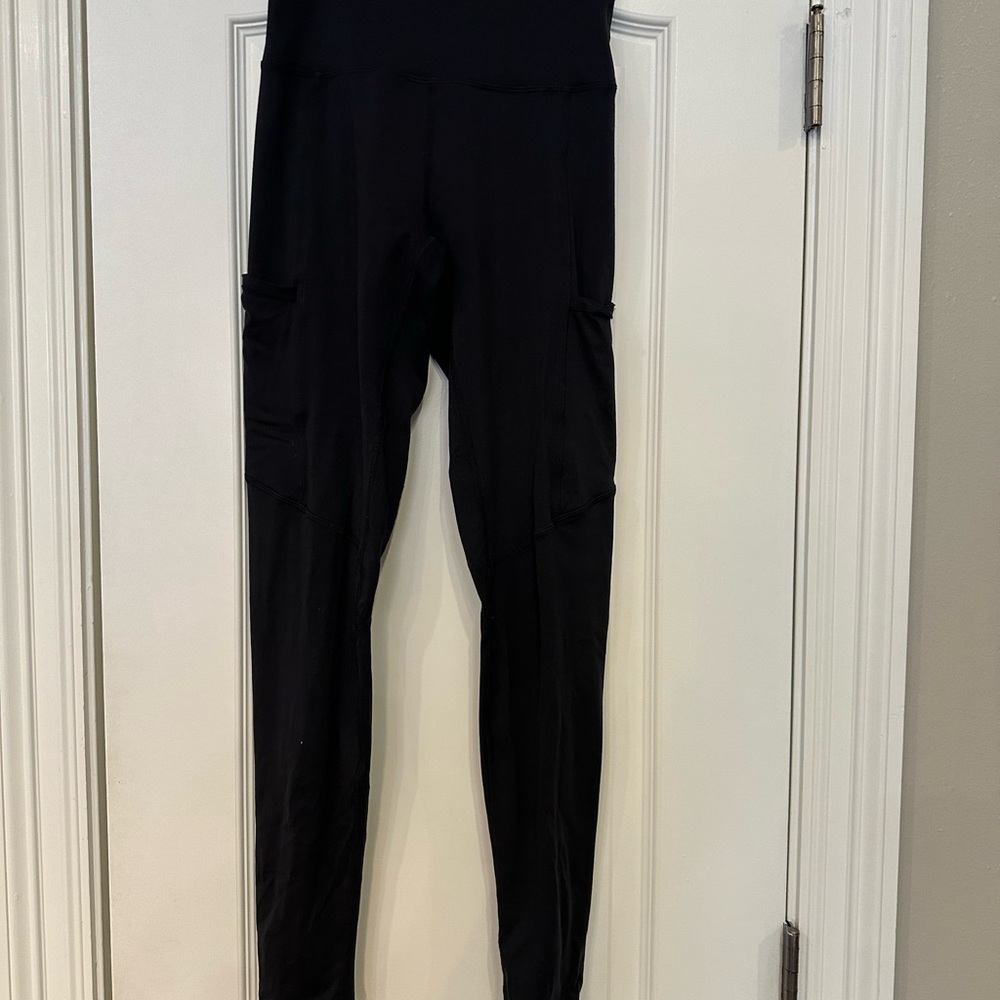 Jo+Jax Women’s Small Black High-Waisted Leggings with pockets